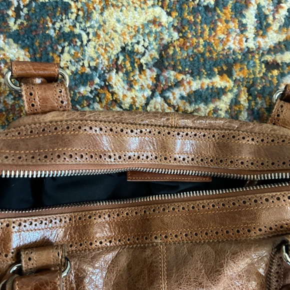 Balenciaga Weekender covered giant, brogue Cognac - Picture 12 of 16